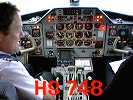 HS748 Flight Deck